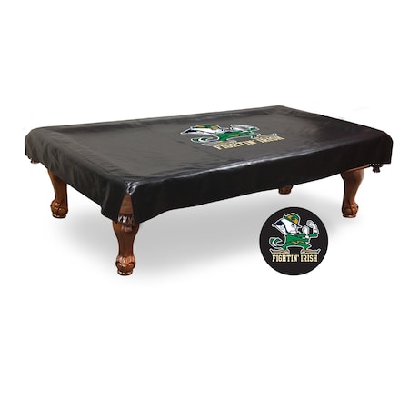 Holland Bar Stool Co 7 Ft. Notre Dame Leprechaun Billiard Table Cover BCV7ND-Lep